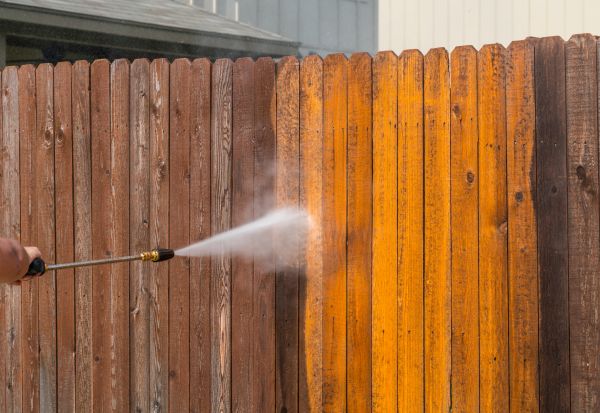 Fence Power Washing in Odessa