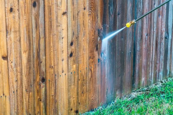 Fence Pressure Washing in Odessa