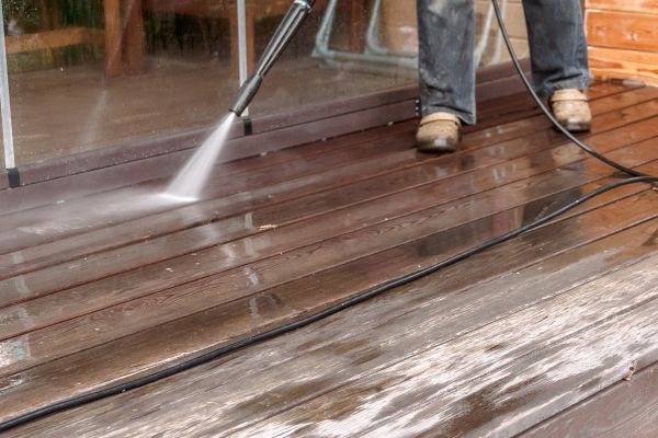 Pool Deck Power Washing in Odessa