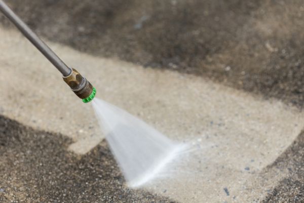 Concrete Patio Cleaning in Odessa
