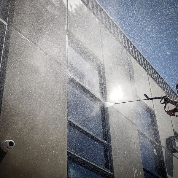 Exterior Building Washing in Odessa