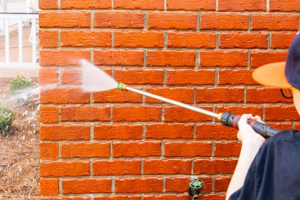 Wall Pressure Washing in Odessa