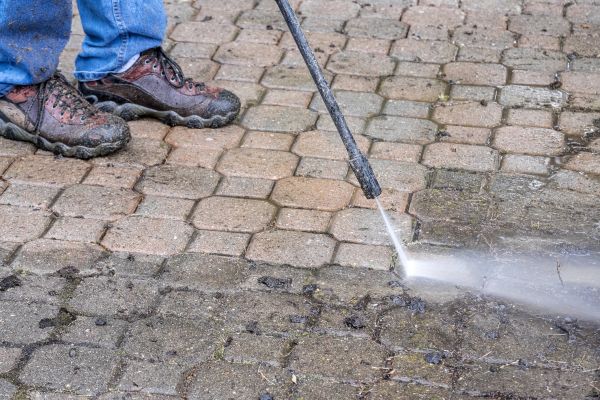 Stone Patio Cleaning in Odessa