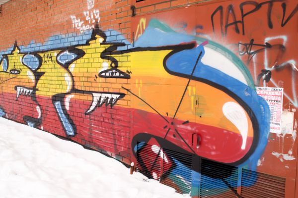 Brick Graffiti Removal in Odessa