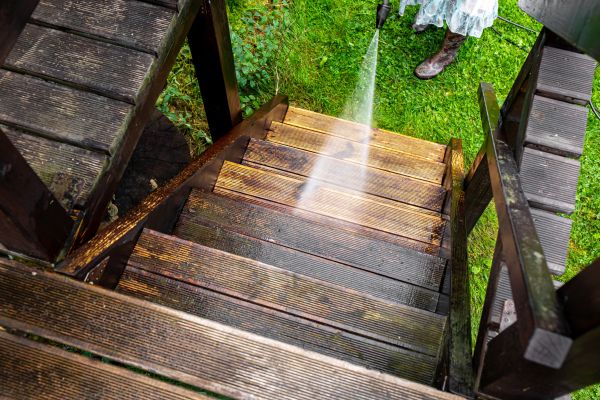 Cost of Wood Power Washing in Odessa
